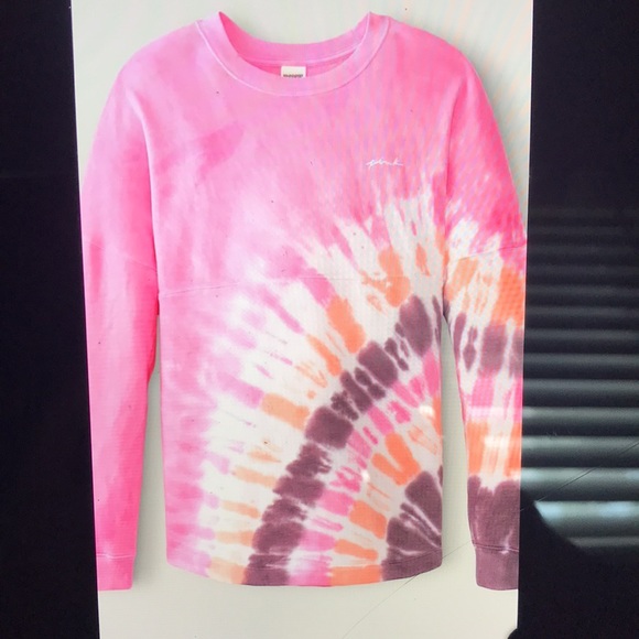 PINK Victoria’s Secret Varsity Crew Sweatshirt - Picture 4 of 5